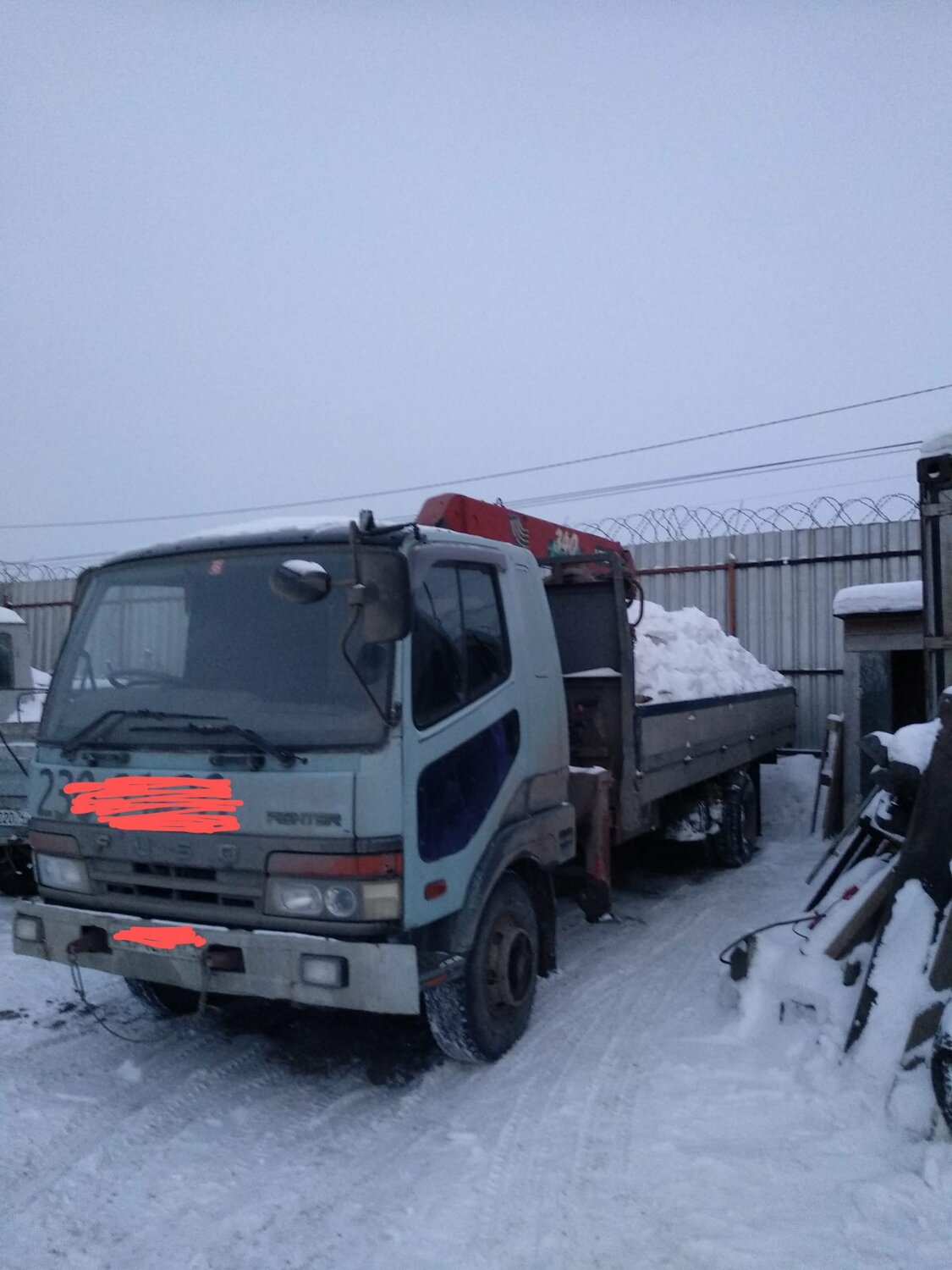 Аренда манипулятора Mitsubishi Fuso