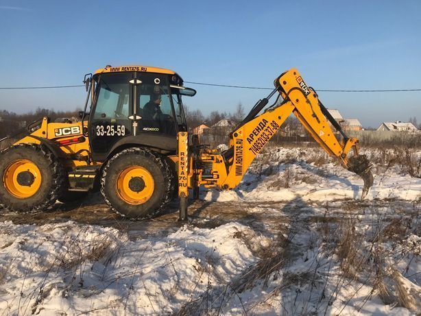 Аренда однозубого рыхлителя на базе экскаватора JCB 4CX