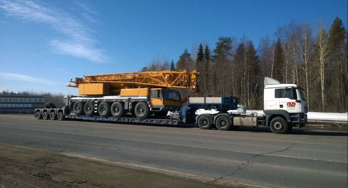 Перевозка негабаритных грузов