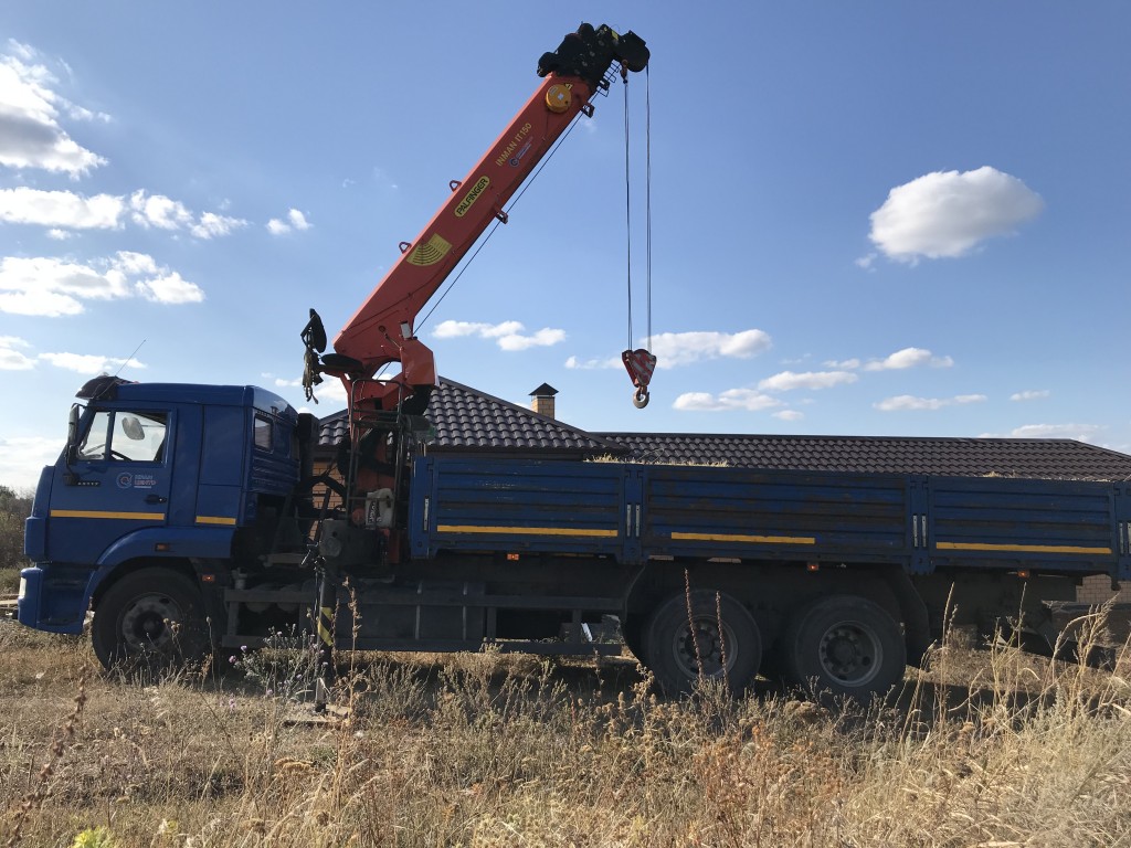 Манипулятор Камаз в Лисках, 10 тонн